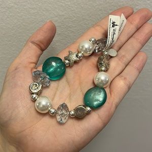 Adorable Little Mermaid Ariel Bracelet‎ Disney Parks Disney World Seashells